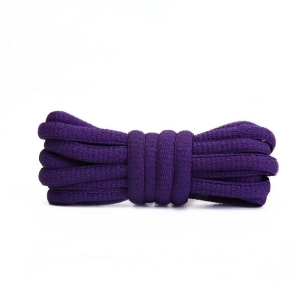 Шнурки овальные 120см — Фиолетовые