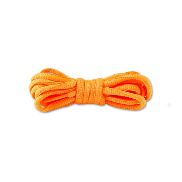 Шнурки овальные 120см — Оранжевые
