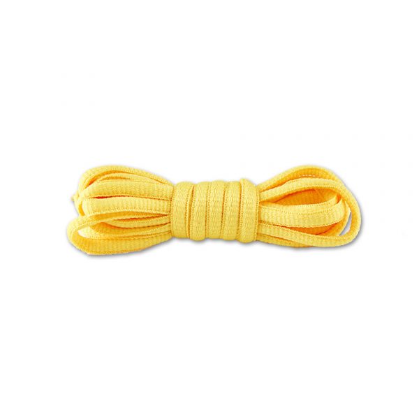 Шнурки овальные 120см — Желтые
