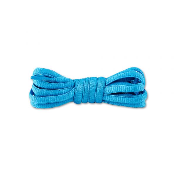 Шнурки овальные 120см — Голубые, бирюзовые