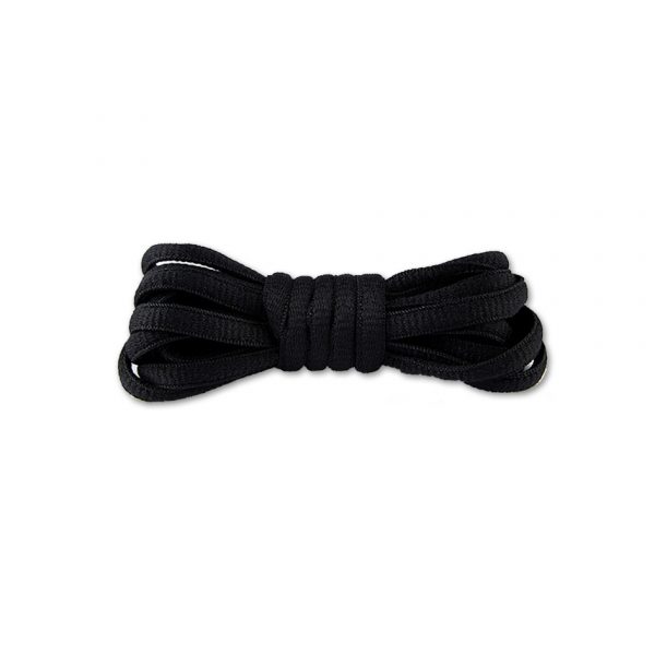Шнурки овальные 120см — Черные