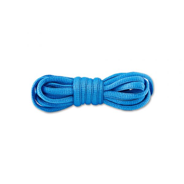 Шнурки овальные 120см — Светло синие