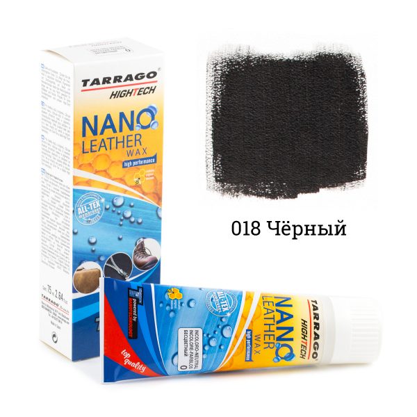 Черный нано крем-воск для мембранной одежды и обуви Nano Leather Wax