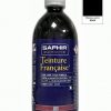 Saphir Teinture краска для кожи, замши, нубука и текстиля 500 мл, черный