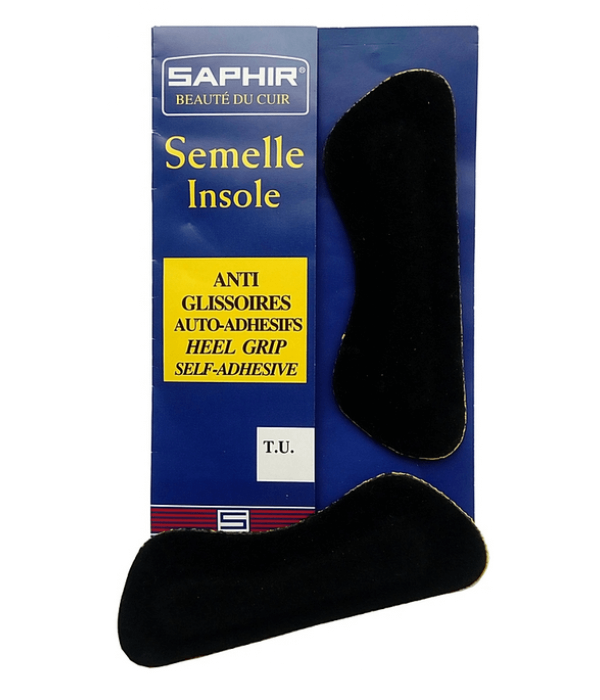 Пяткоудерживатели Saphir Anti-Glissoires Auto-Adhesifs, черные