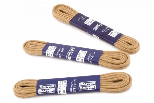 Круглые шнурки Saphir тонкие 45 — 200 см