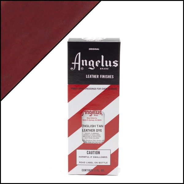 Светло-коричневый краситель для кожи Angelus Leather Dye 3 oz — English Tan 019