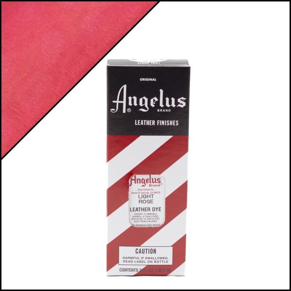 Светло-красный краситель для кожи Angelus Leather Dye 3 oz — Light Roce 193