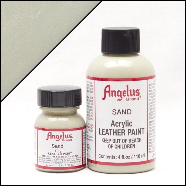 Песочно-акриловая краска для обуви Angelus Acrylic 4 oz (118 мл) — Sand 182