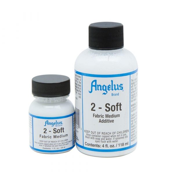 Добавка в акриловую краску для окрашивания ткани Angelus 2-Soft 1 oz, 24,5 мл
