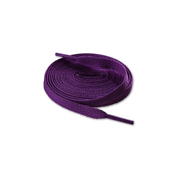 Шнурки плоские для обуви 120см — Фиолетовые