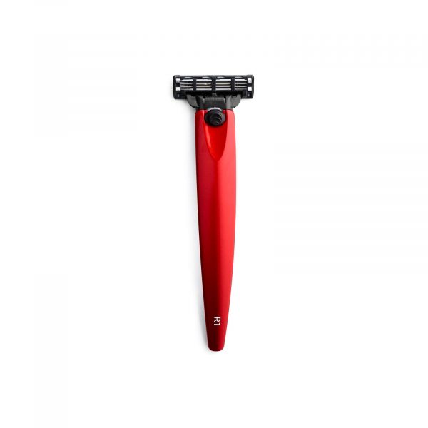 Станок для бритья Bolin Webb R1, красный металлик, Gillette Mach3