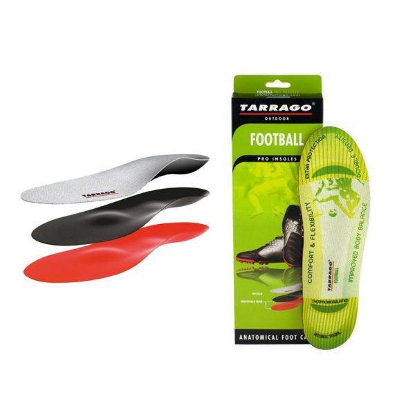 Спортивные ортопедические стельки для футбола TARRAGO Outdoor Football, размер 44/47