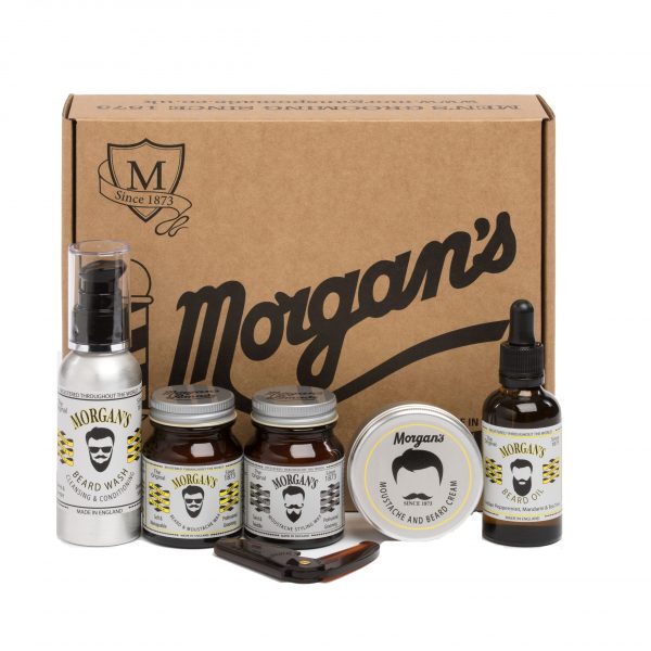 Подарочный набор для ухода за бородой и усами MORGAN’S
