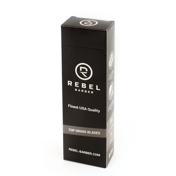 Сменные лезвия Rebel Barber упаковка 100 шт. (20 по 5 шт.)