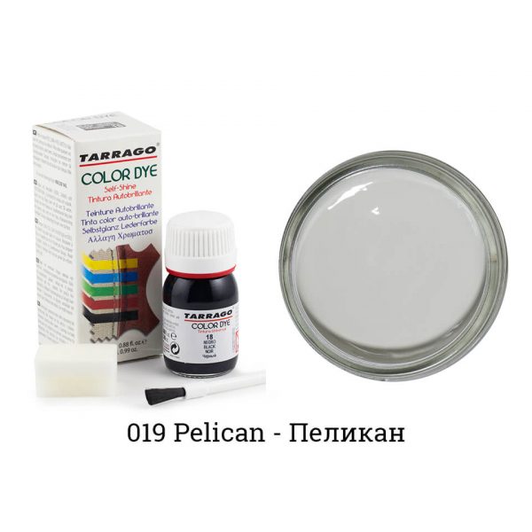 Краситель Tarrago Color Dye для кожи и текстиля, серый пеликан
