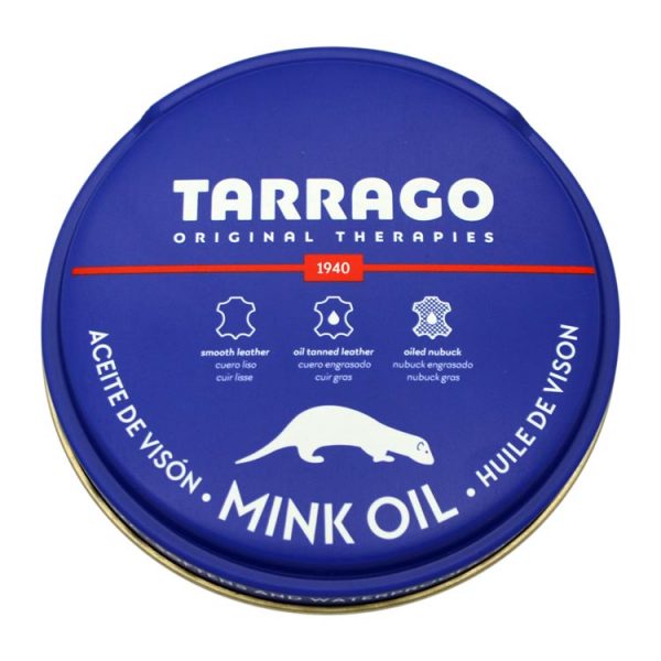 Норковый жир для кожи TARRAGO MINK OIL TIN, 100мл.